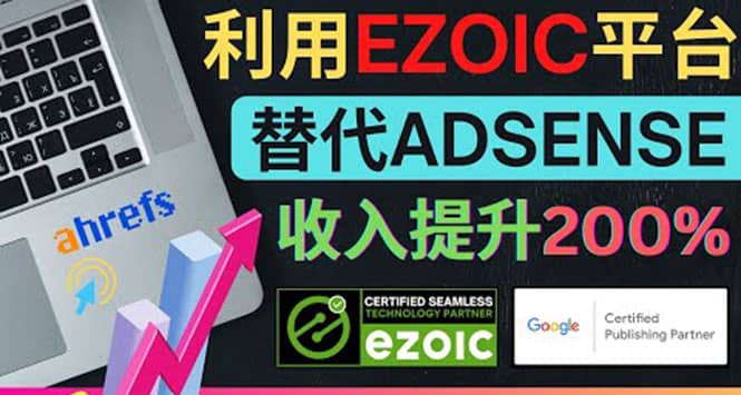 利用Ezoic优化网站广告：把自己的Adsense广告收入提升80%到200%-知创网