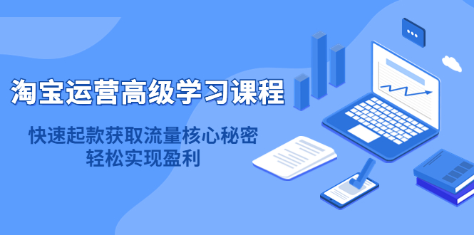 淘宝运营高级学习课程：快速获取流量核心秘密，轻松实现盈利！-知创网