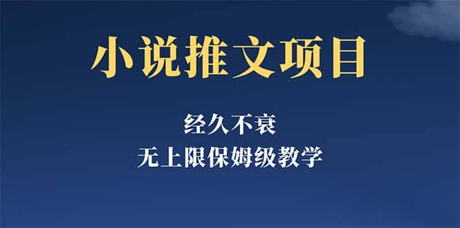 经久不衰的小说推文项目，单号月5-8k，保姆级教程，纯小白都能操作-知创网