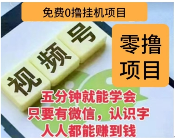 微信视频号挂机零成本撸米项目，单号一天收益多米，帐号越多收益就越高！-知创网